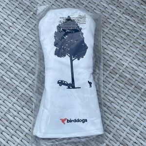 NEW- Birddogs Tiger Woulds Wood Head Cover Golf Club Cover